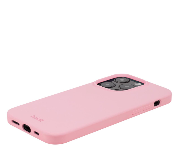 Holdit Silicone Case iPhone 15 Pro Pink 15993 - 1148763 - zdjęcie 3